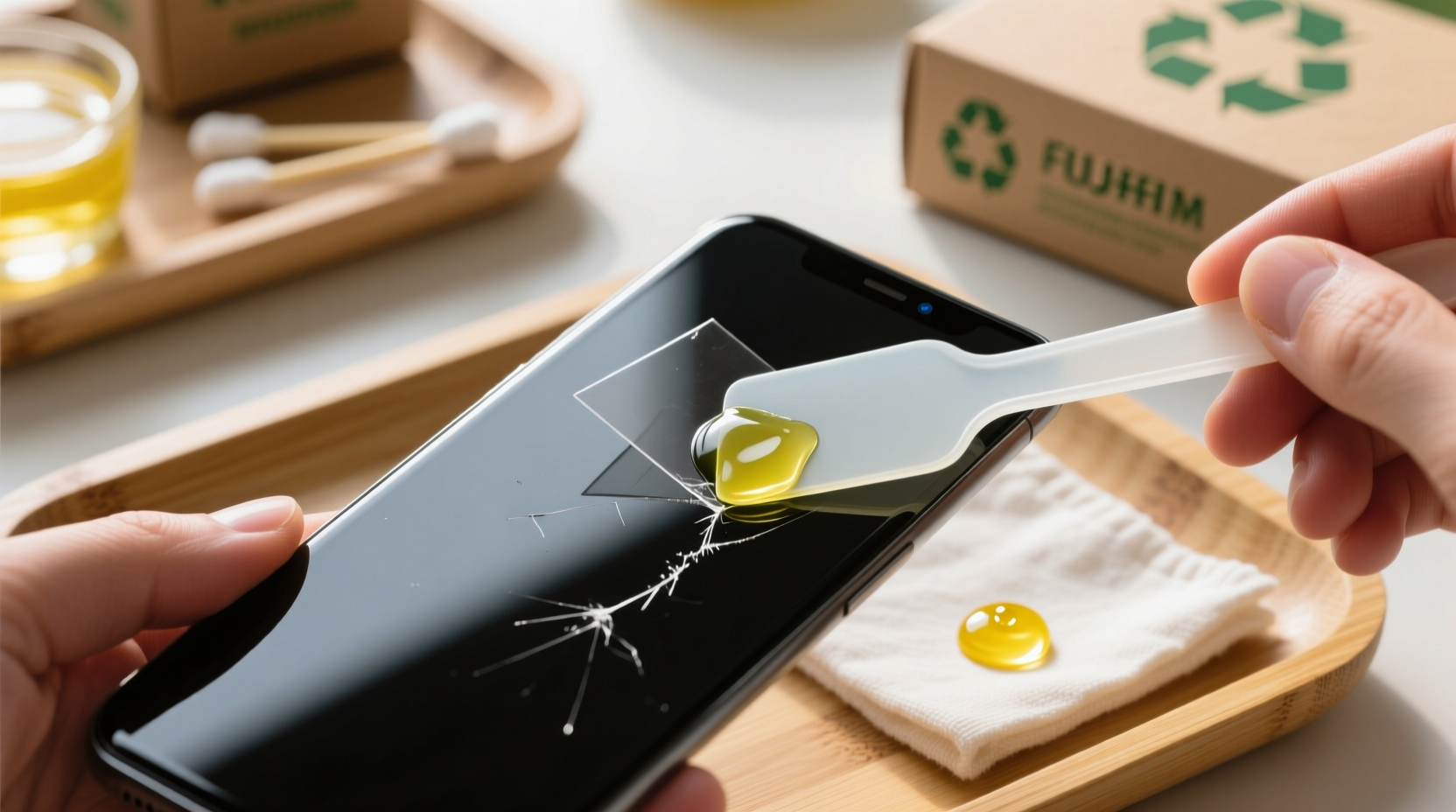 eco friendly phone screen protector removal