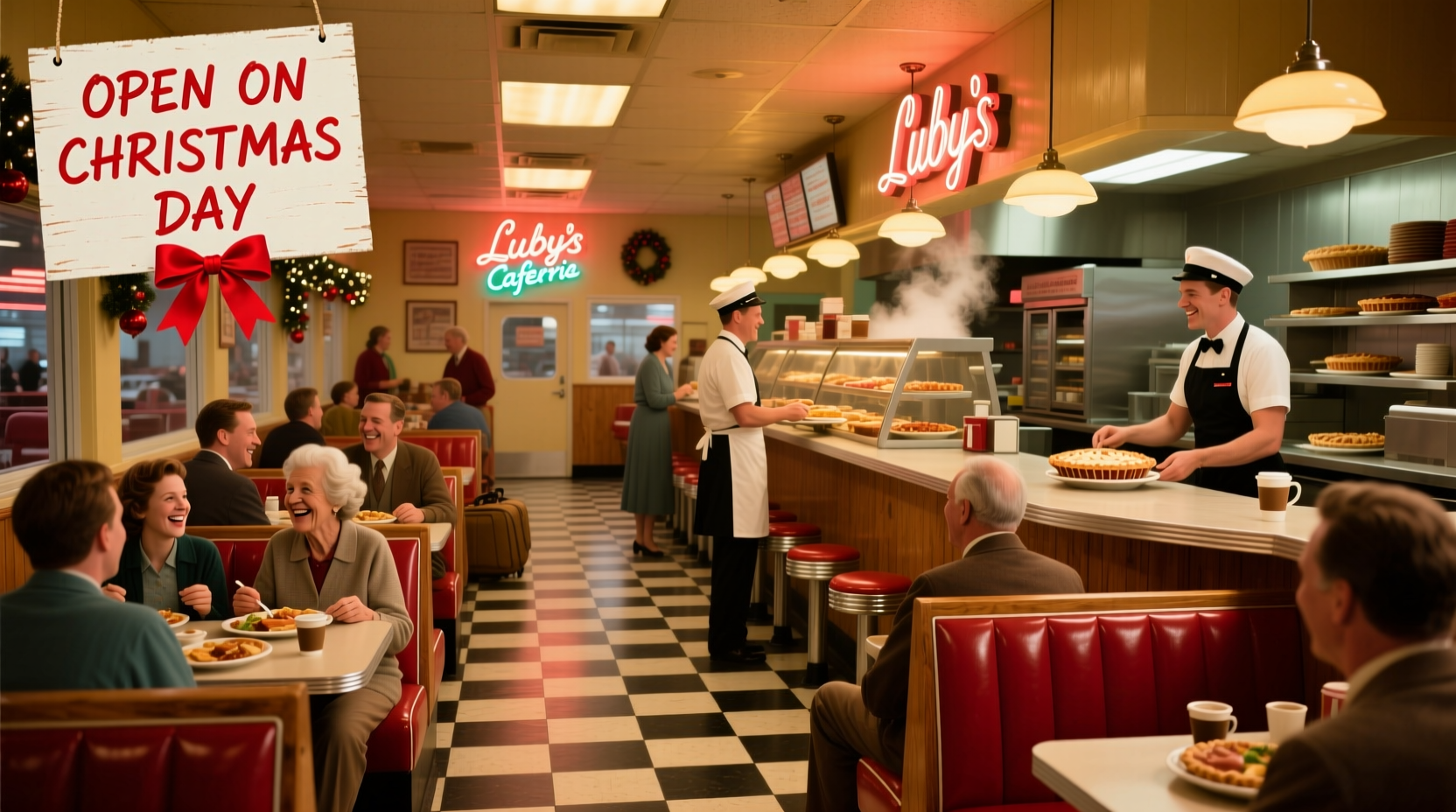 is lubys open on christmas day