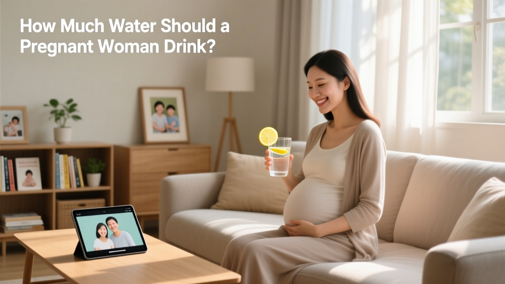 How Much Water Should a Pregnant Woman Drink? Evidence-Based Hydration Guidelines (Plus What to Watch in Our Video)