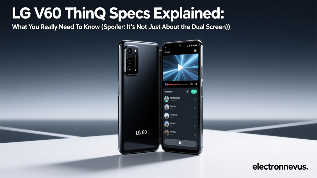 LG V60 ThinQ Specs Explained: What You Really Need To Know (Spoiler: It’s Not Just About the Dual Screen)