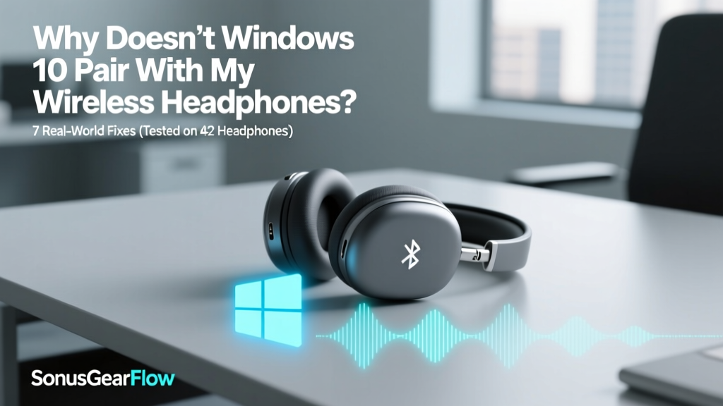 Windows 10 Wireless Headphones Not Pairing: 7 Fixes (2026)