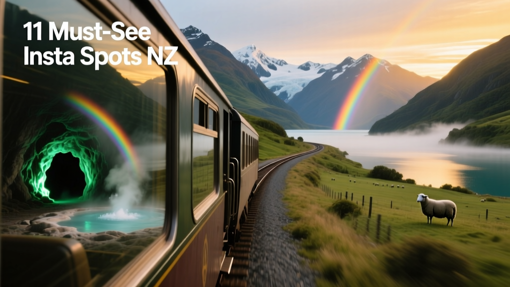 11 Must-See, Must-Insta Places in New Zealand: Where Geography Meets Frame-Worthy Magic