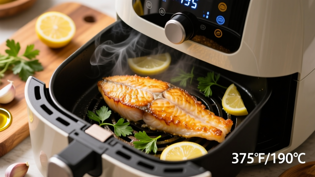 Best Air Fryer Temp for Fish Fillet: Crispy & Juicy