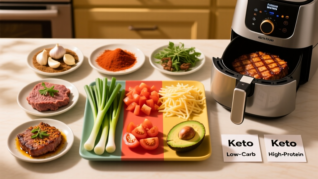 10 Crispy Keto Ground Beef Air Fryer Recipes