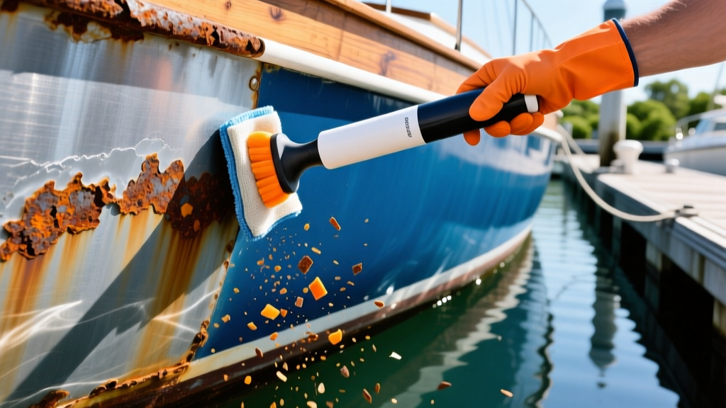 Tested & Easy: How to Get Rust Out of Boat Hulls Fast