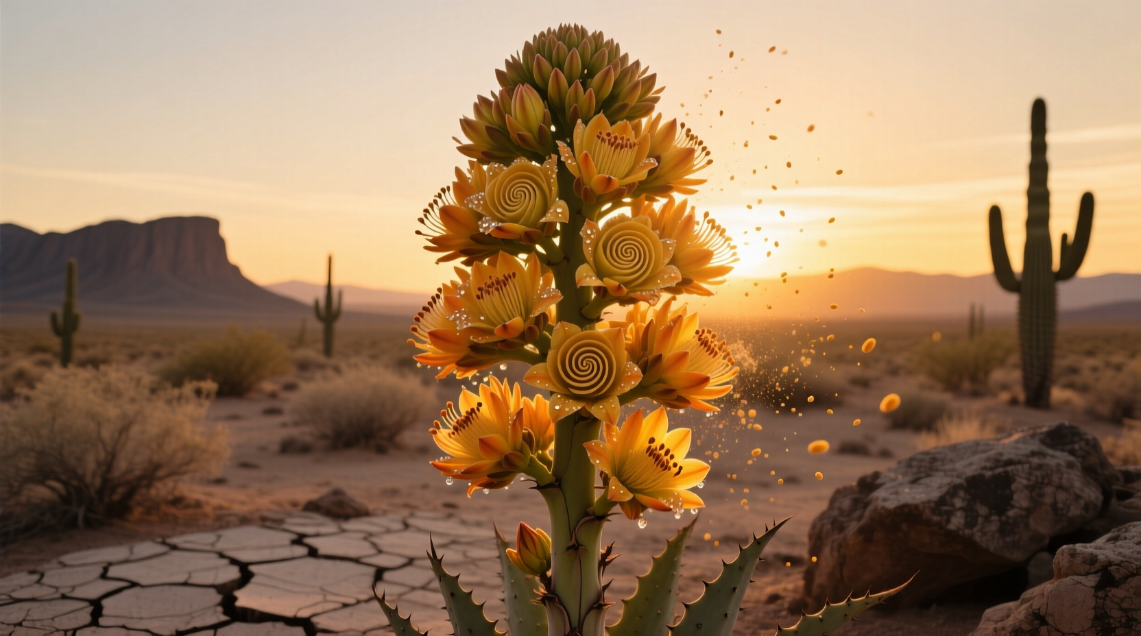 agave bloom