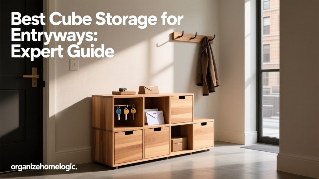 Best Cube Storage for Entryways: Expert Guide