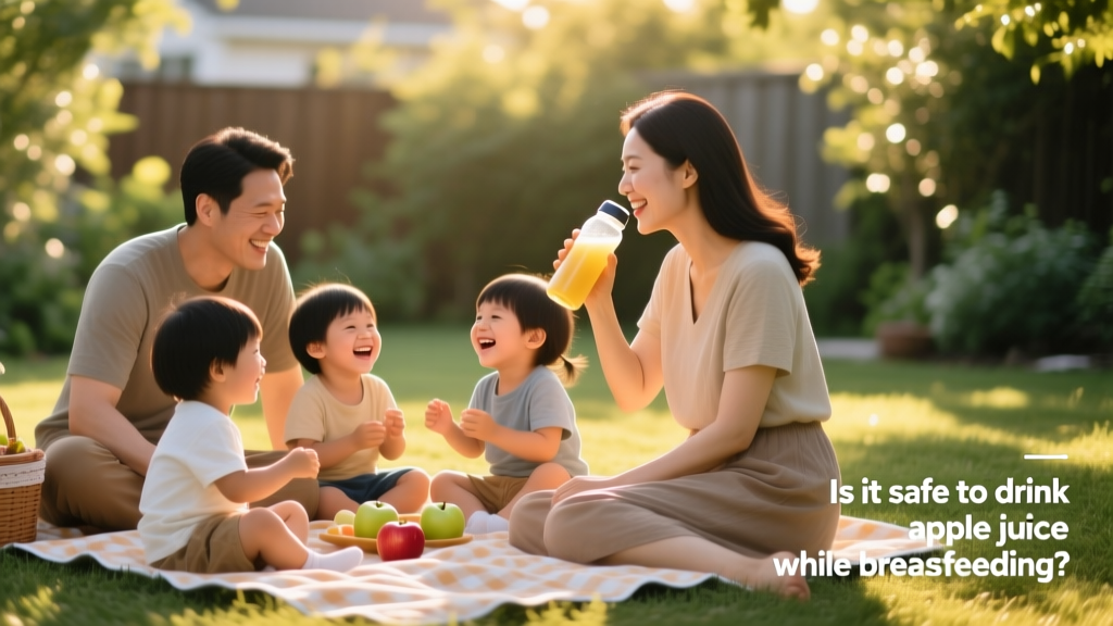 Is It Safe to Drink Apple Juice While Breastfeeding? Evidence-Based Guidance for Nursing Parents