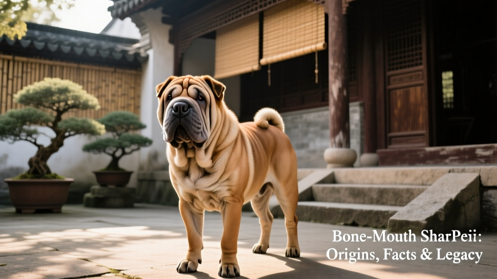Traditional Shar Pei (Image Credit: Canarian, Wikimedia Commons CC SA 4.0 International)