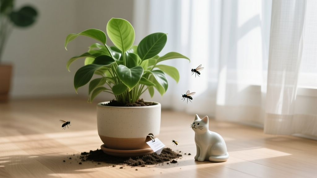 Fungus Gnats in Indoor Plants: Safe for Cats (2026)