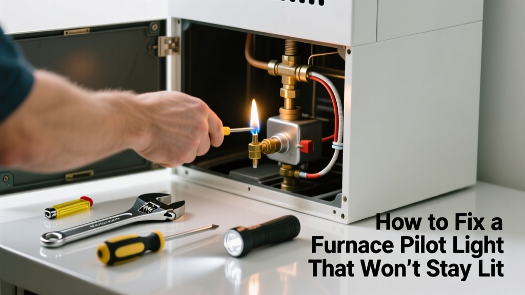 How to Fix a Furnace Pilot Light That Won’t Stay Lit