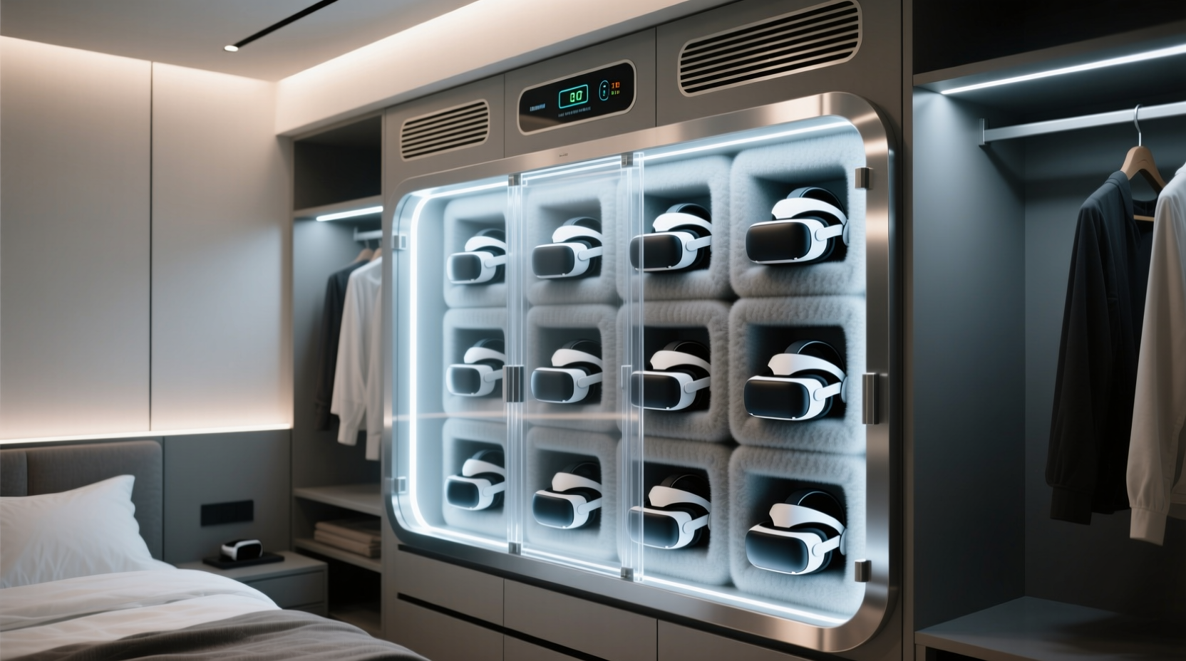 vr headset closet storage tips