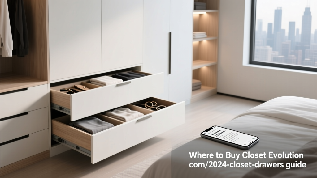Where to Buy Closet Evolution Drawers (2024 Guide)