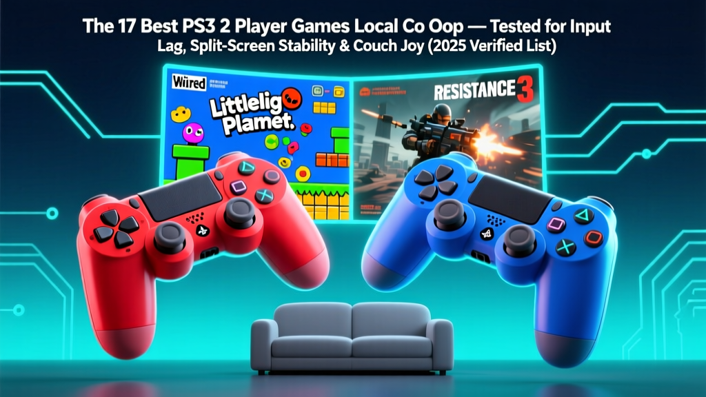 The 17 Best PS3 2 Player Games Local Co Op — Tested for Input Lag, Split-Screen Stability & Couch Joy (2025 Verified List)