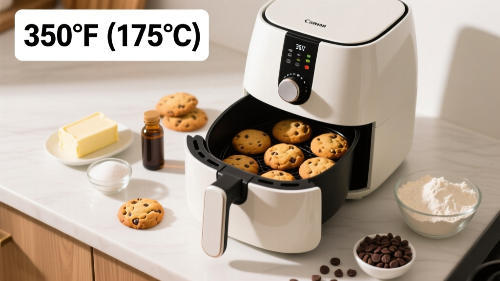 Air Fryer Cookie Temperature Guide (Tested & Budget-Smart)