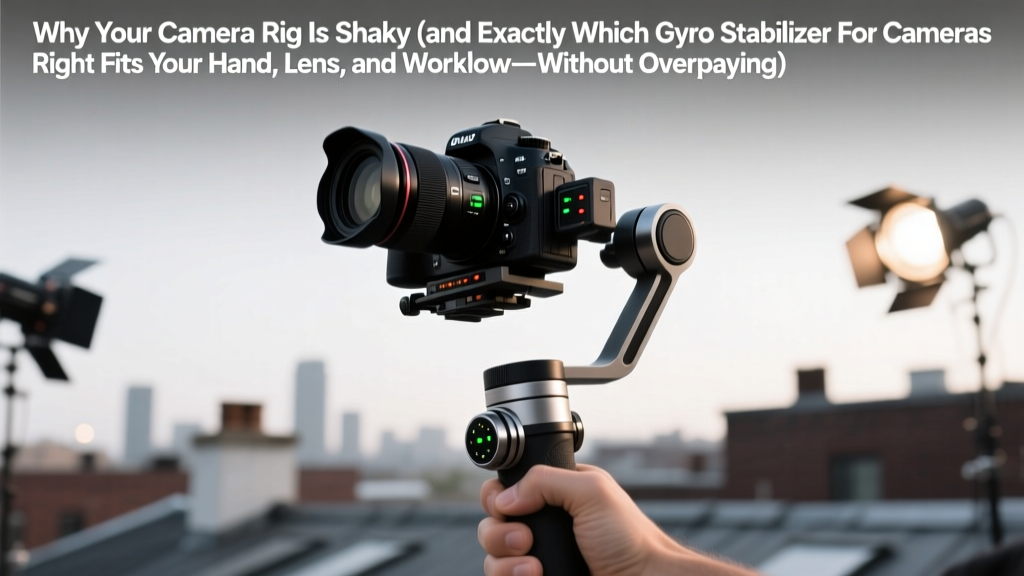 Why Your Camera Rig Is Shaky (and Exactly Which Gyro Stabilizer For Cameras Right Fits Your Hand, Lens, and Workflow—Without Overpaying)