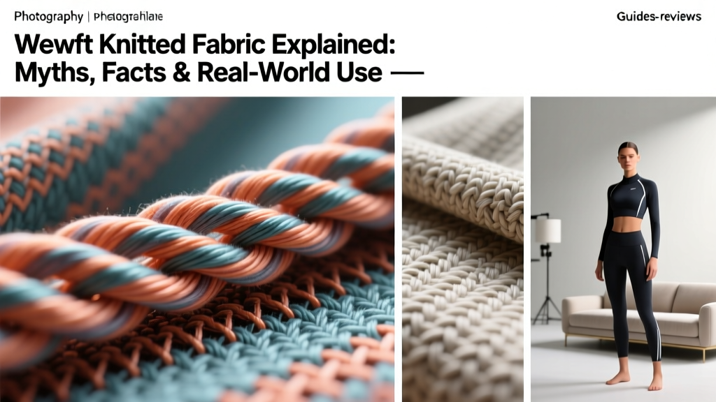 Weft Knitted Fabric Explained: Myths, Facts & Real-World Use