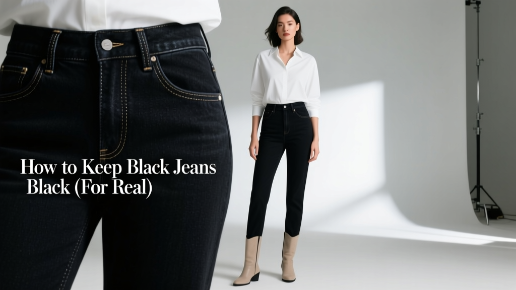 How to Keep Black Jeans Black (For Real)