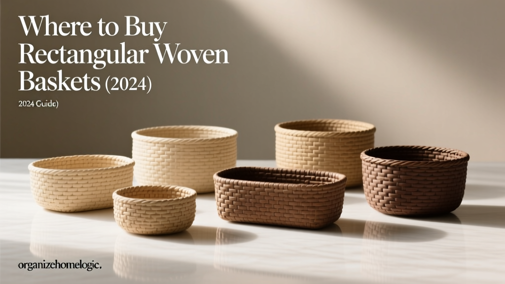 Where to Buy Rectangular Woven Baskets (2024 Guide)