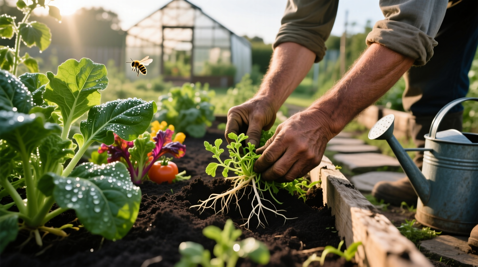 vegetable garden weeding tips