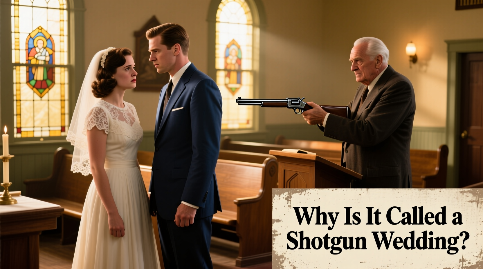 why is it called shotgun wedding