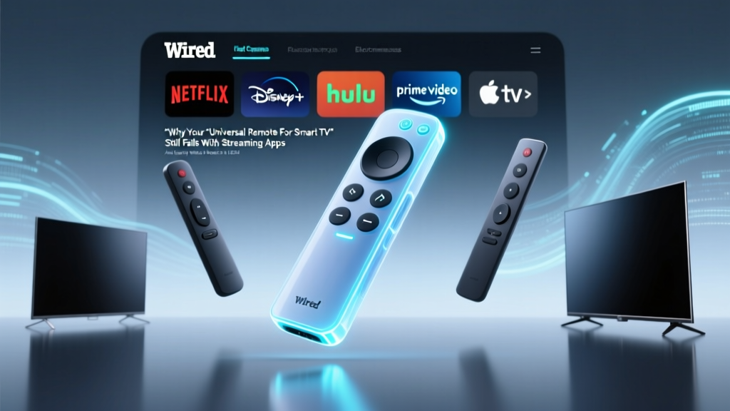 Why Your 'Universal Remote For Smart Tv' Still Fails With Streaming Apps (And Exactly Which 5 Models Fix It in 2024)