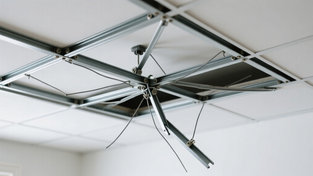 Drop Ceiling Grid Bent and Not Working at All