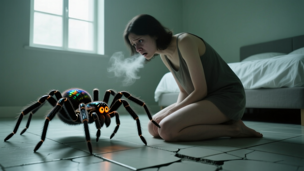 Spider Feeling Disgust: Emotional Dream Meaning