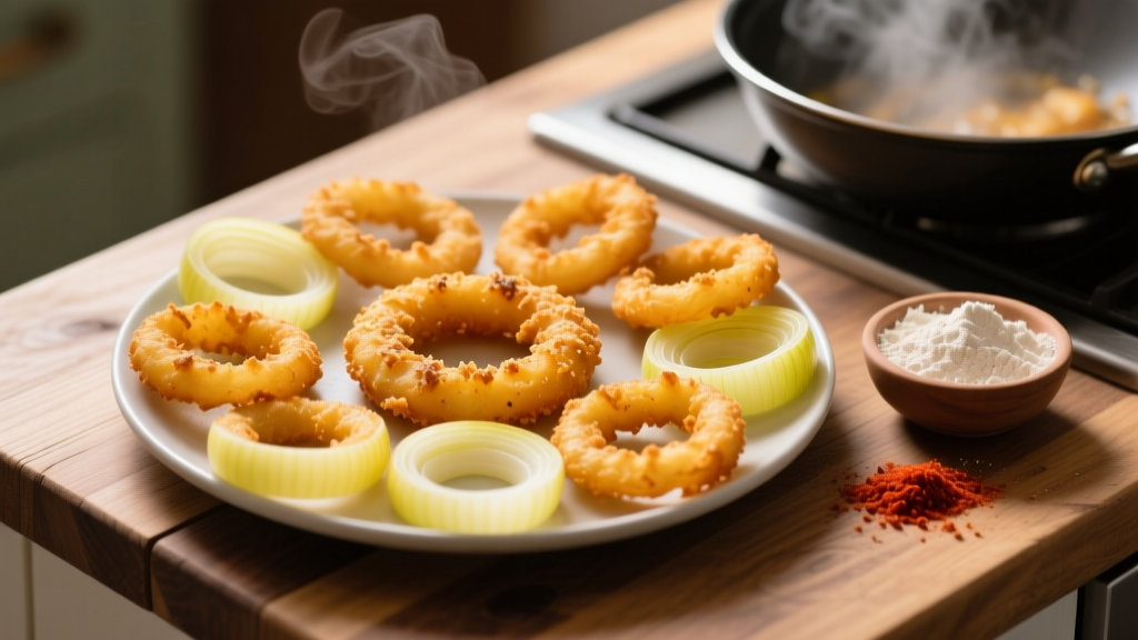 Breadless Onion Rings: Crispy Air Fryer Recipe