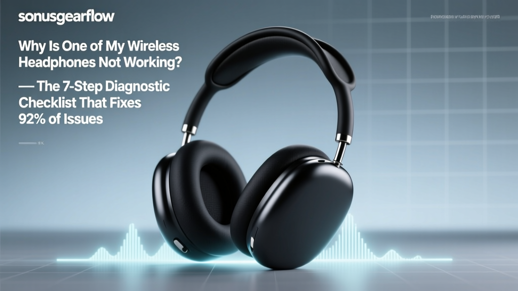 Why Is One of My Wireless Headphones Not Working?