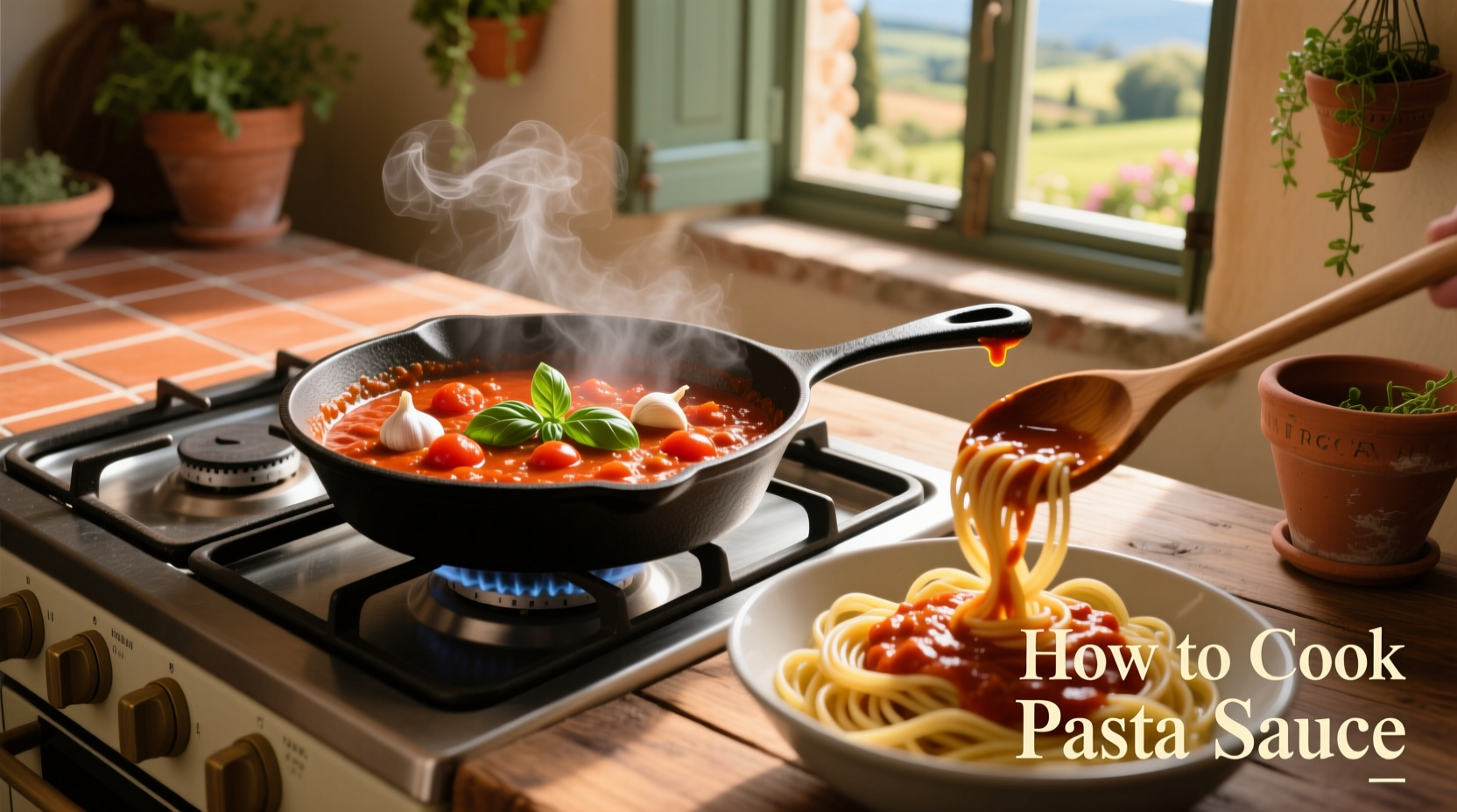 how to cook pasta sauce