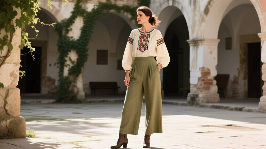 Contemporary Styling for the Romanian Ie Blouse 2026