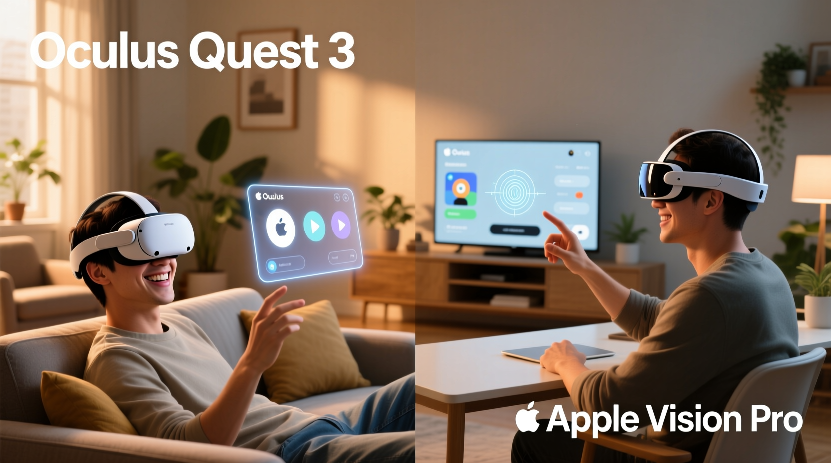 oculus quest 3 vs apple vision pro which is more accessible for casual users