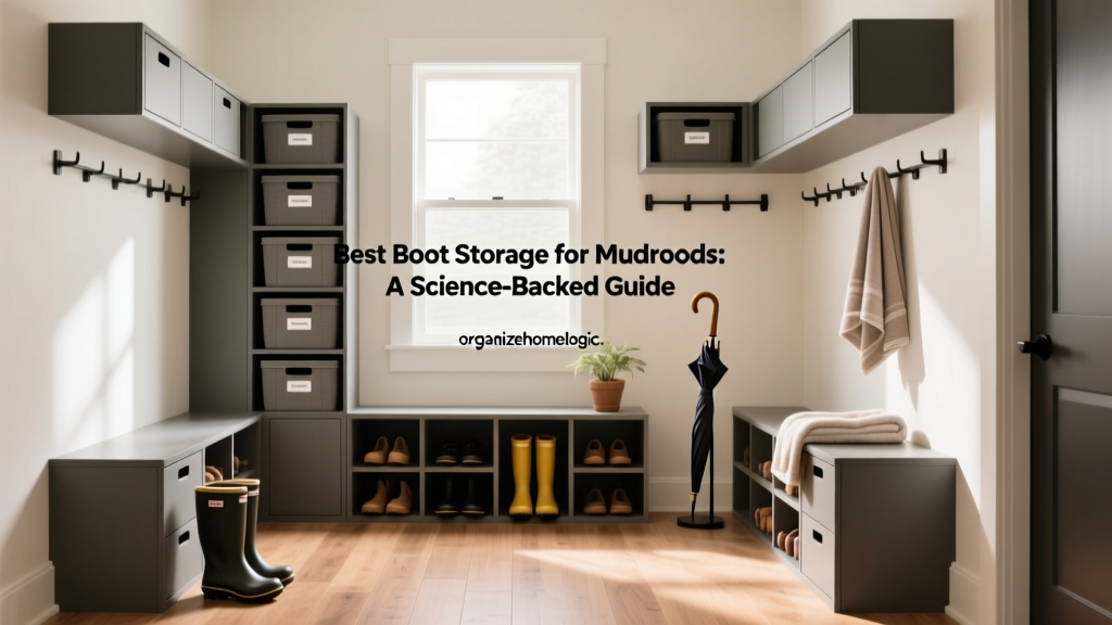 Best Boot Storage for Mudrooms: A Science-Backed Guide