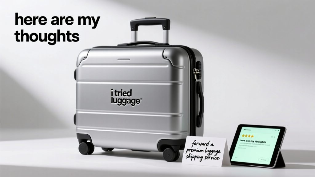 I Tried Luggage Forward: A Premium Luggage Shipping Service — Here Are My Thoughts