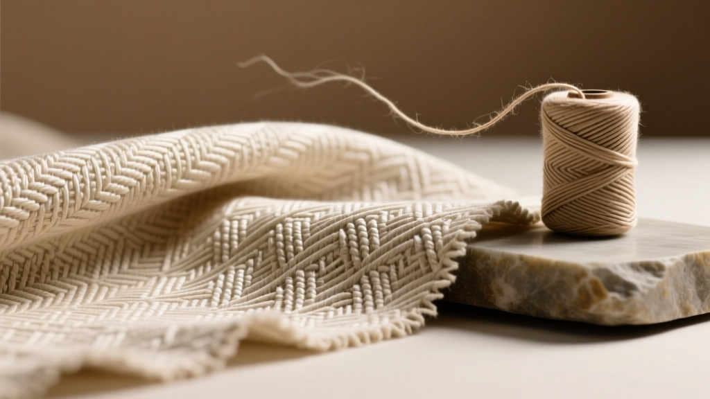 Jacquard Linen Fabric: Luxury, Structure & Sustainability