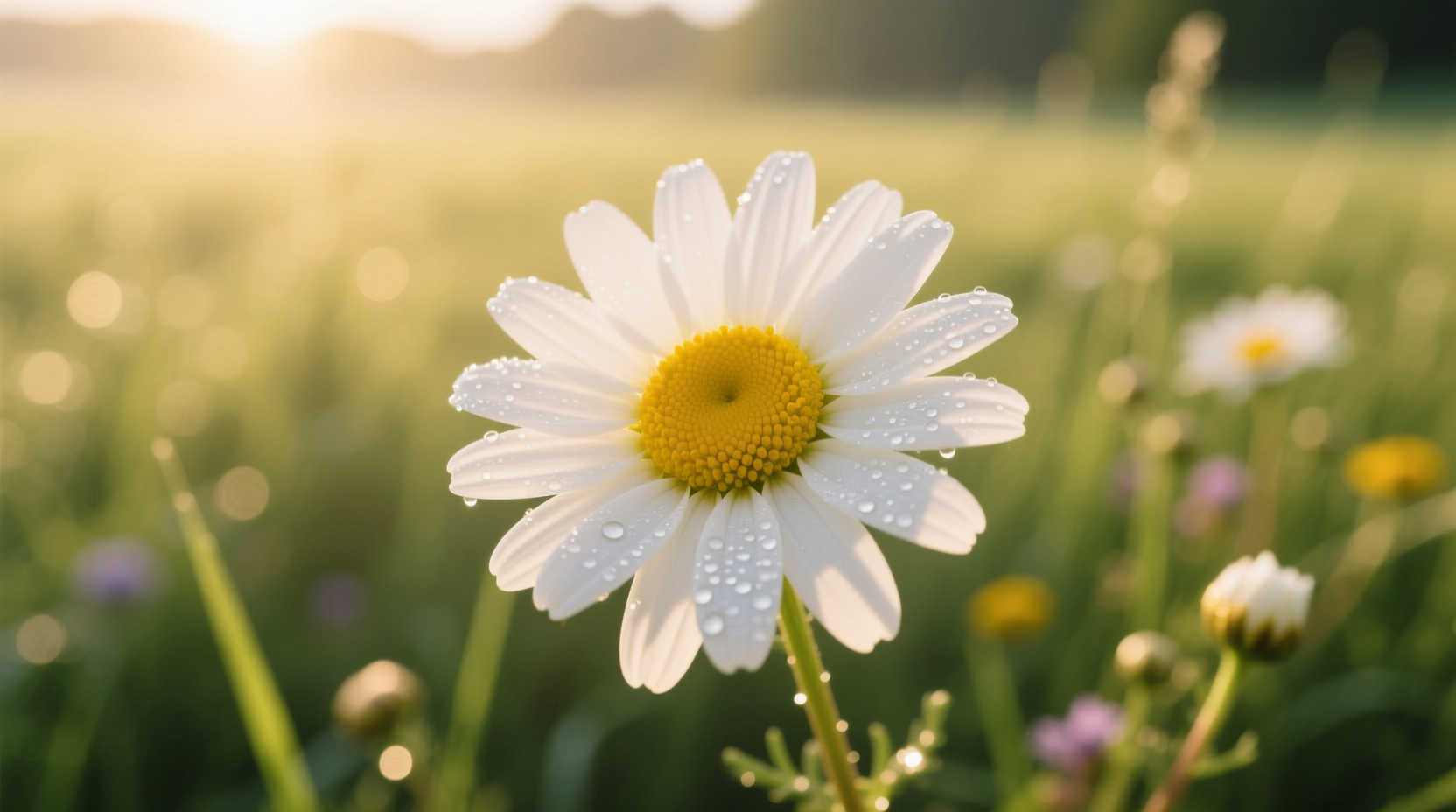 english daisy flower