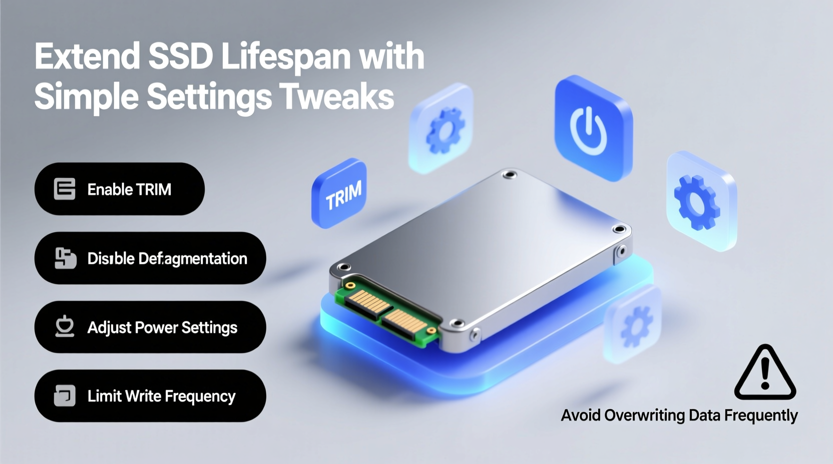 how to extend the life of your ssd with simple settings tweaks