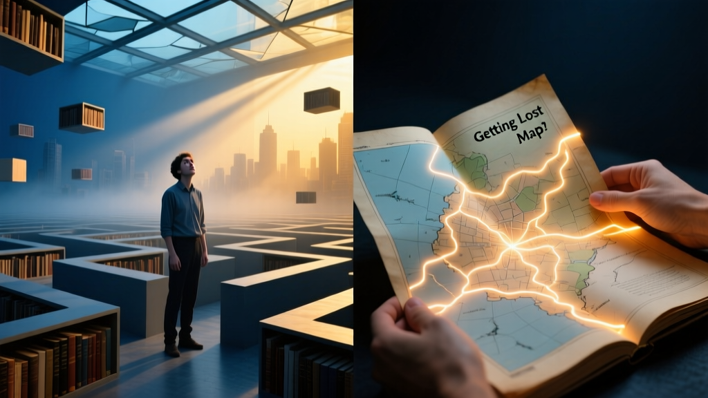 Getting Lost vs Map: Dream Symbol Comparison