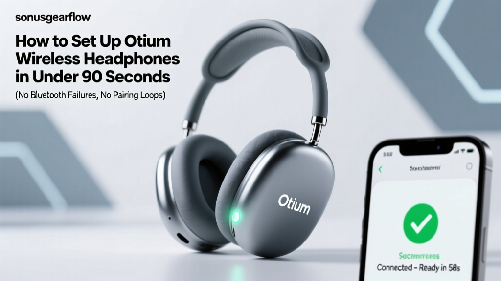 Otium Wireless Headphones Setup Guide (2026)