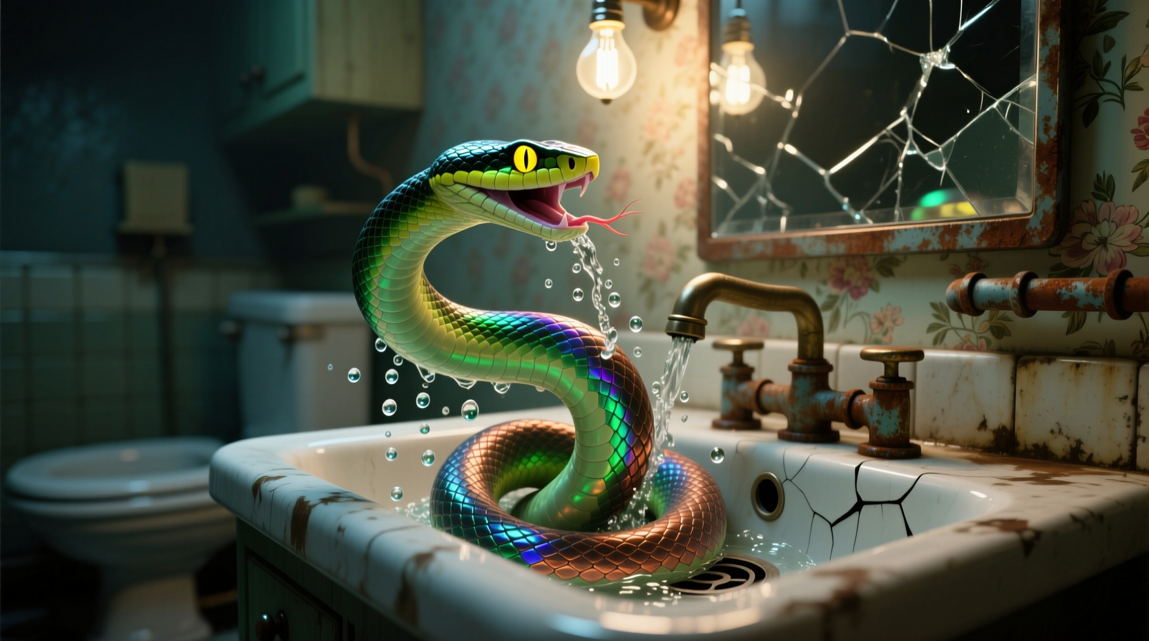 unblock a sink with a snake
