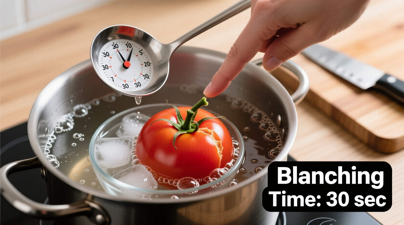 How to Blanch a Tomato: Perfect Peeling in 90 Seconds
