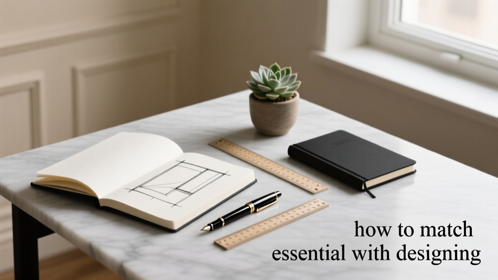 How To Match Essential With Designing: A Precision Framework for Product, Interface, and Spatial Systems