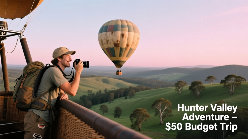 Hot Air Ballooning Over the Hunter Valley: A Real-World Budget Traveler’s Story