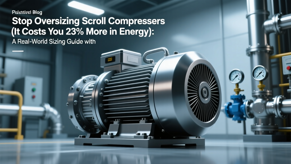 Stop Oversizing Scroll Compressors: Save 23% Energy