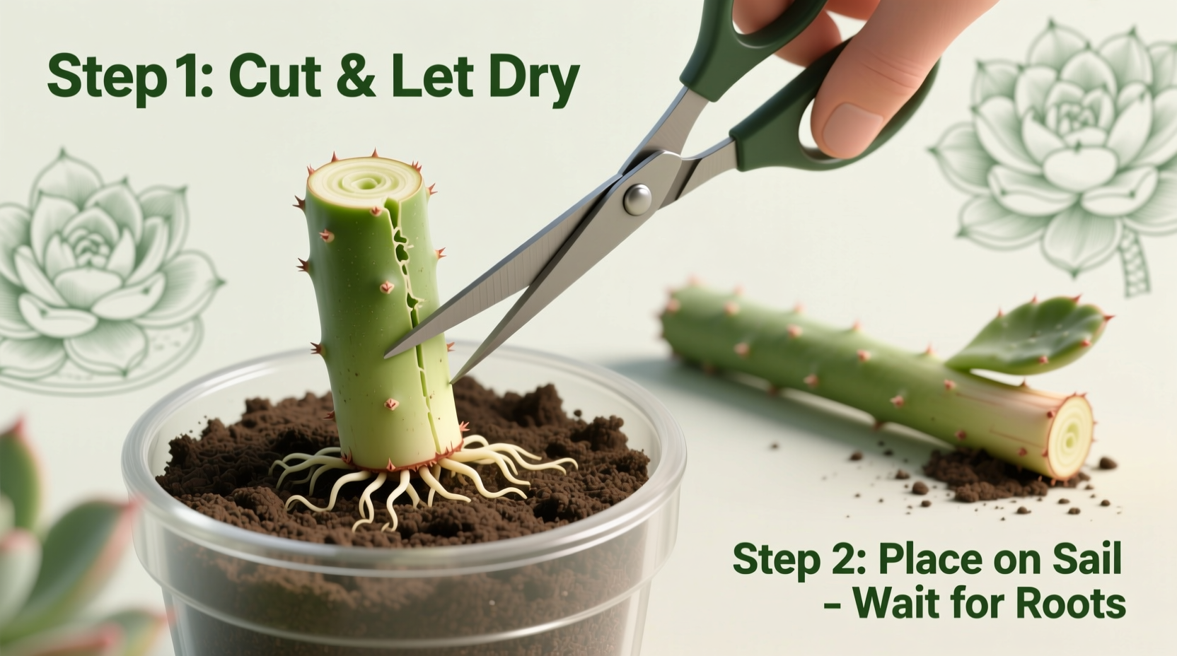 How To Propagate Succulent Stems