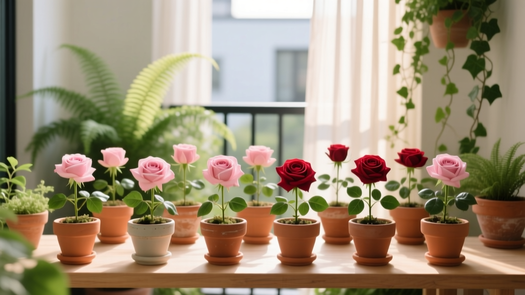 Mini Rose Container Gardens: 9 Varieties That Thrive in Small-Space Pots