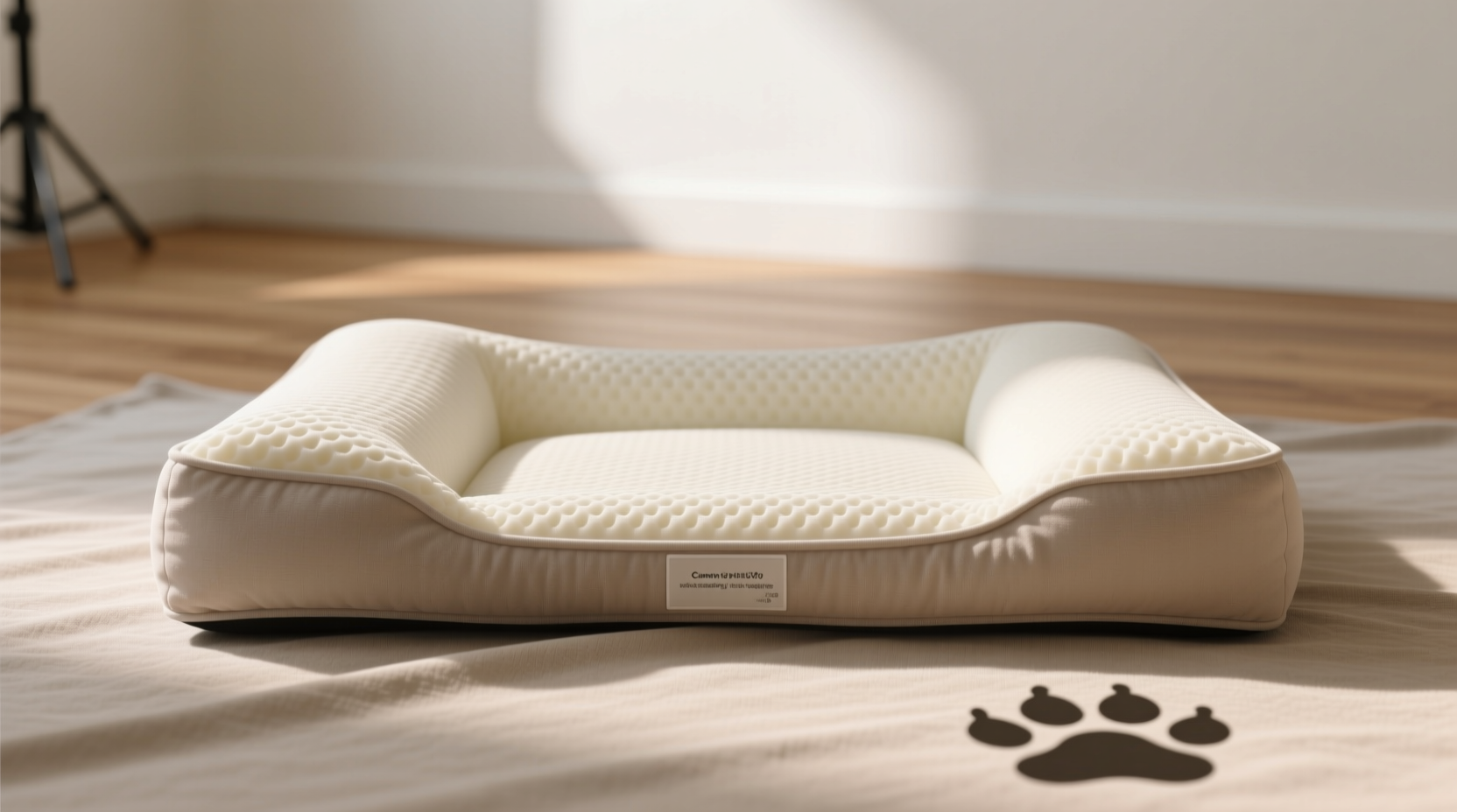 clean memory foam pet bed inserts safely