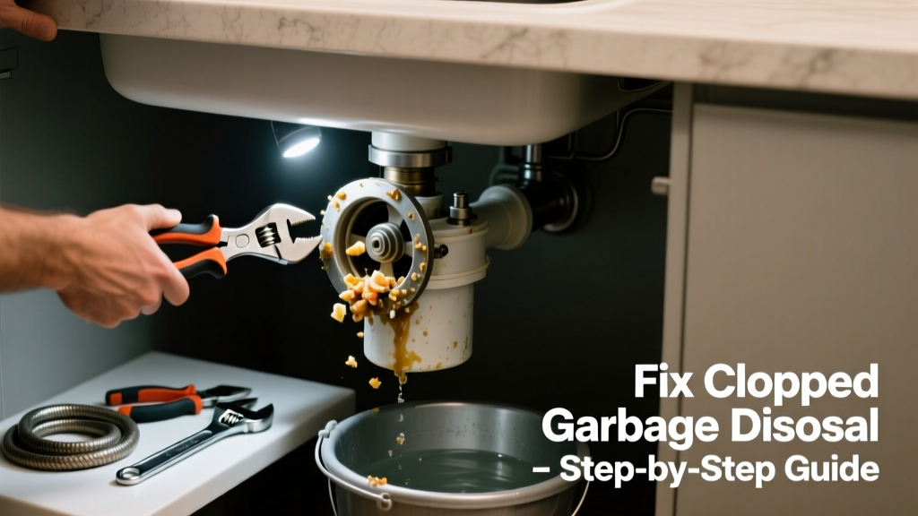 Fix a Clogged Garbage Disposal Drain That Won’t Work