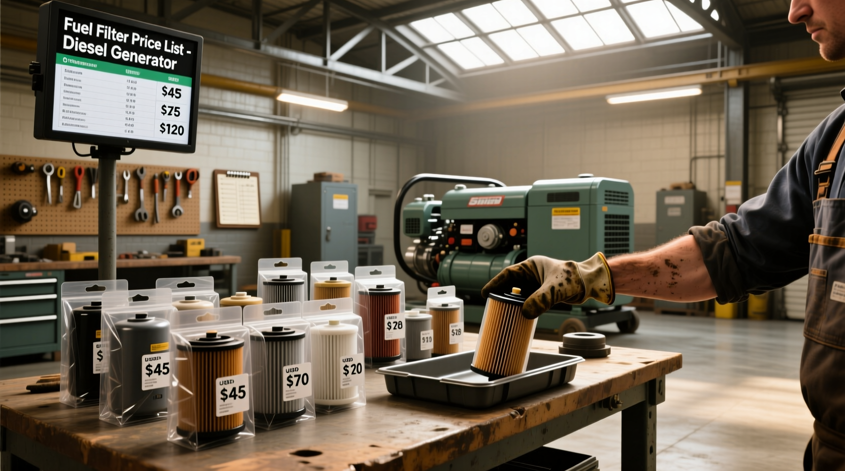 How to Choose a Diesel Generator Fuel Filter: Price List & Replacement Costs